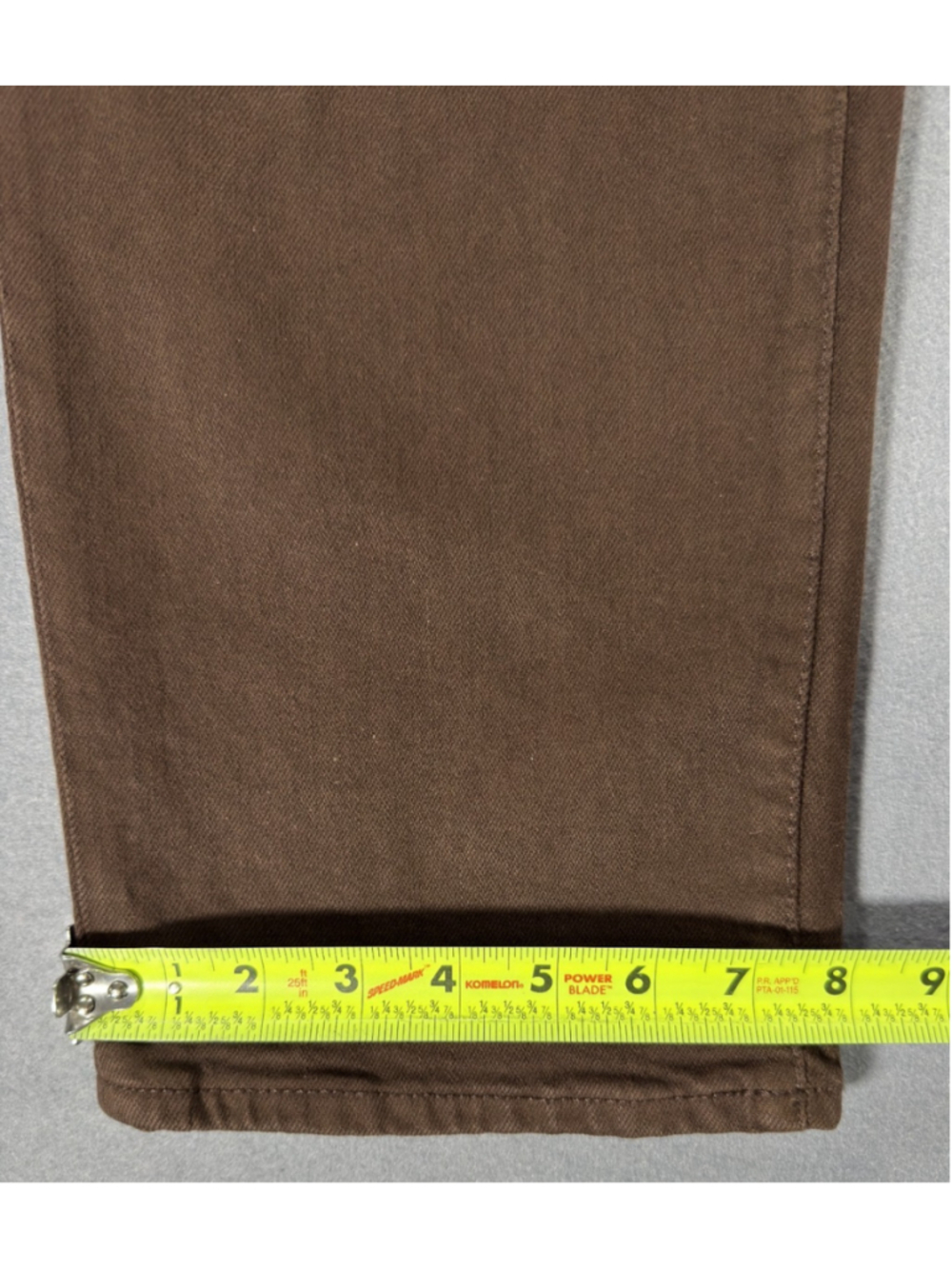 Old Navy Womens 4 High Rise OG Loose Jeans Brown Earthen Cotton Stretch NWOT - Picture 15 of 16